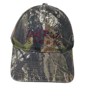 Leaf Rivers Sports Strapback Baseball Cap Multi One Size Adjustable Camo Chipola